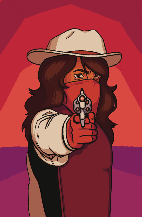 Illustration for business card backing.